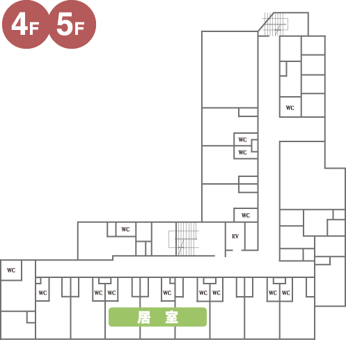 4F/5F フロアガイド